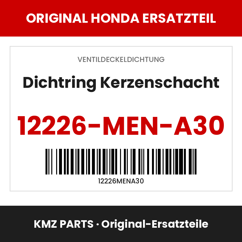 Honda Original Dichtring Kerzenschacht 12226-MEN-A30