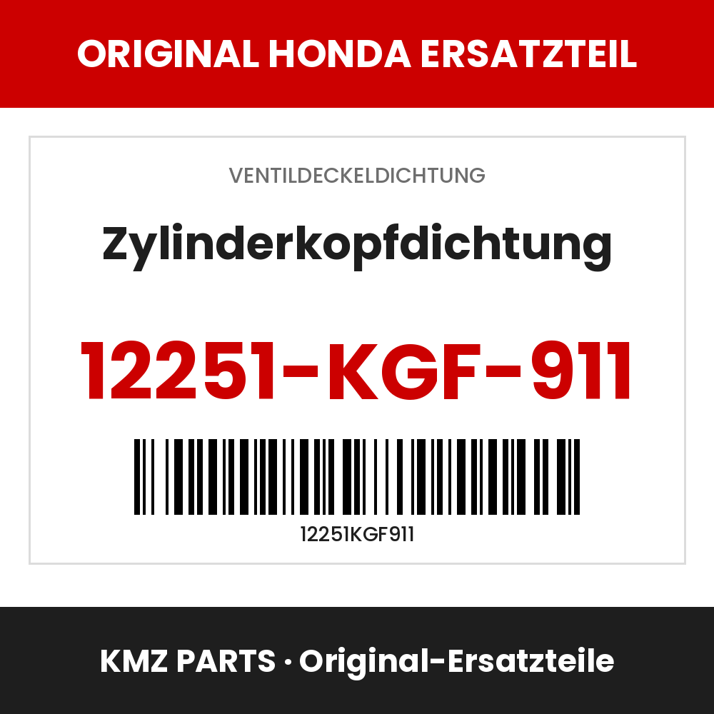 Honda Original Zylinderkopfdichtung 12251-KGF-911