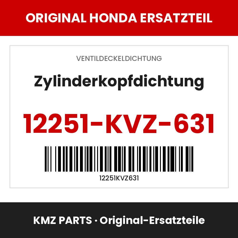 Honda Original Zylinderkopfdichtung 12251-KVZ-631