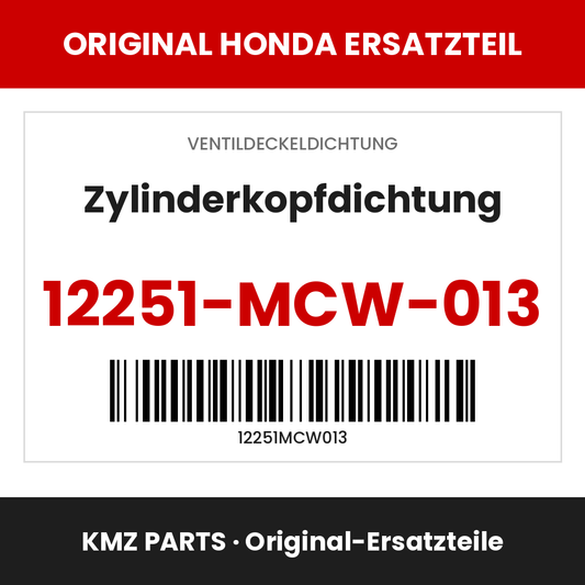 Honda Original Zylinderkopfdichtung 12251-MCW-013