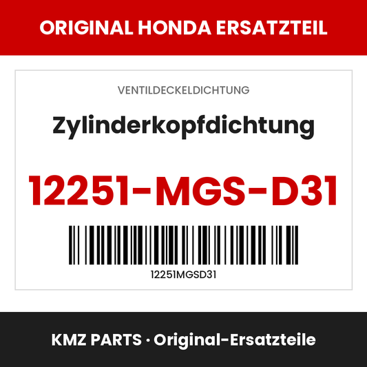 Honda Original Zylinderkopfdichtung 12251-MGS-D31