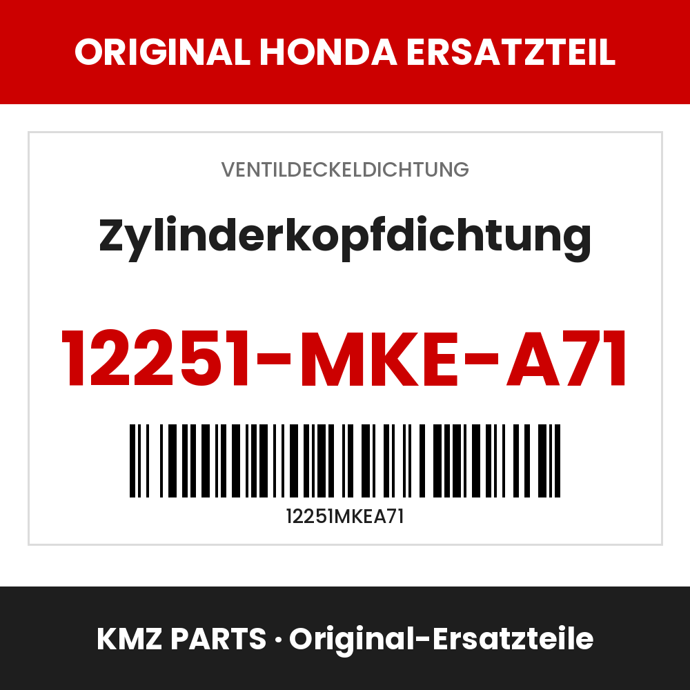 Honda Original Zylinderkopfdichtung 12251-MKE-A71