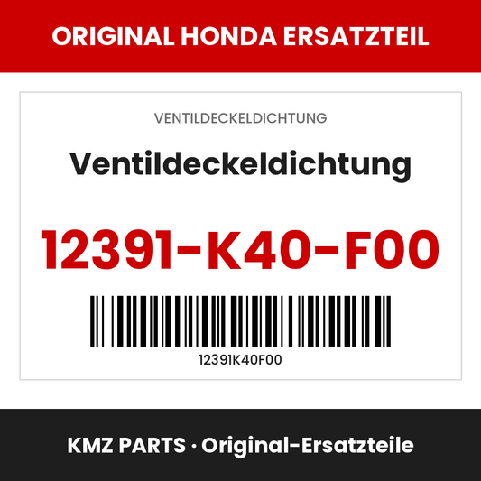 Honda Original Ventildeckeldichtung 12391-K40-F00