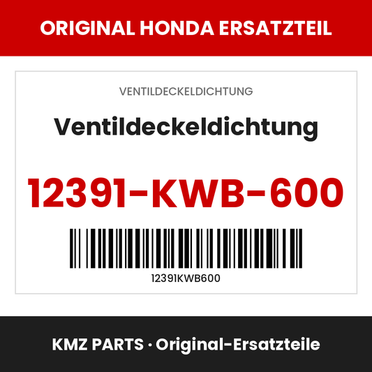 Honda Original Ventildeckeldichtung 12391-KWB-600
