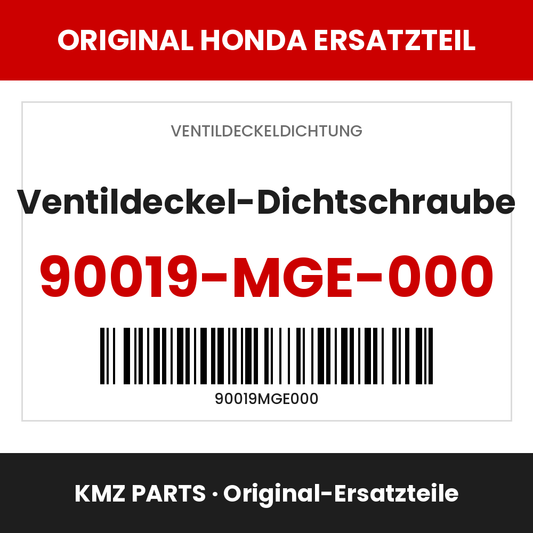 Honda Original Ventildeckel-Dichtschraube 90019-MGE-000