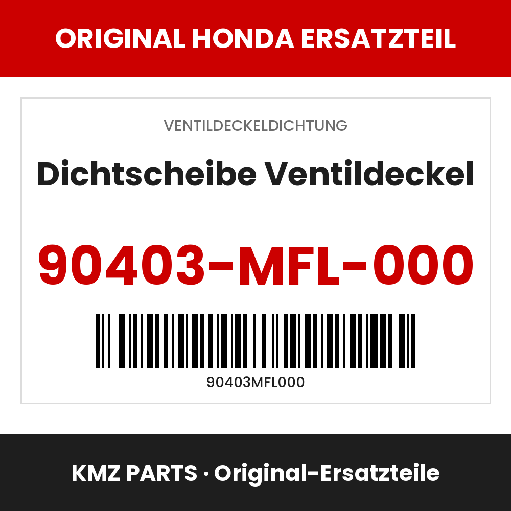 Honda Original Dichtscheibe Ventildeckel 90403-MFL-000