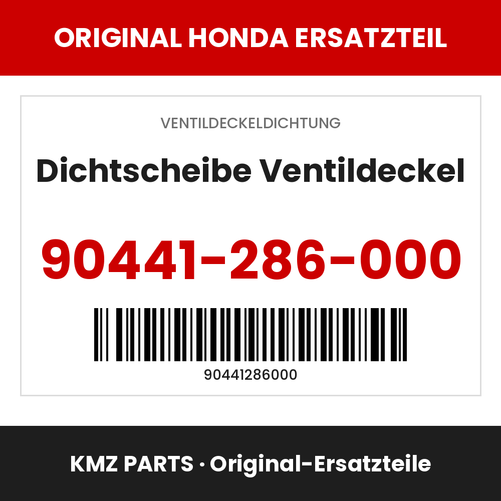 Honda Original Dichtscheibe Ventildeckel 90441-286-000