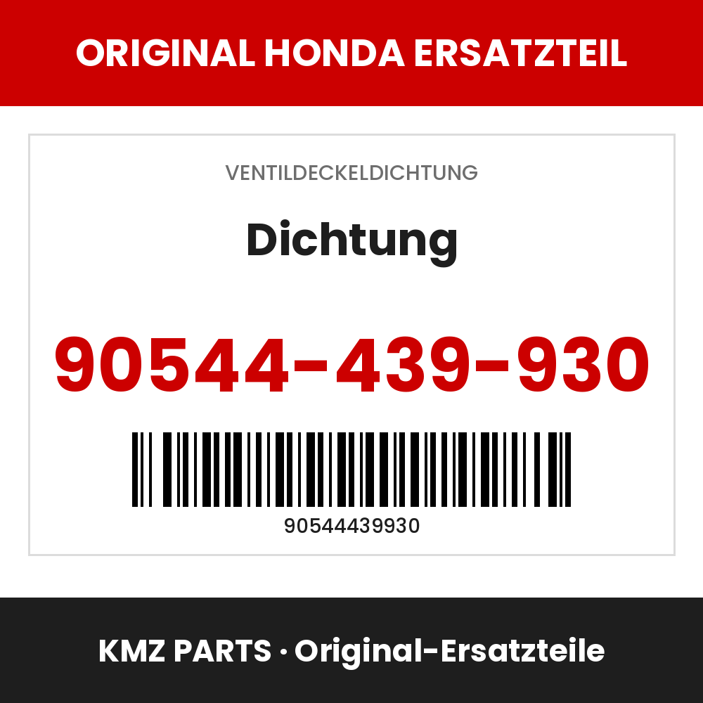 Honda Original Dichtung 90544-439-930
