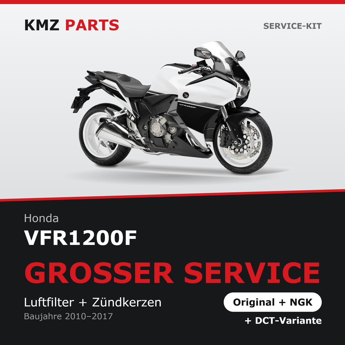Honda VFR1200F Service-Kit – Großer Service