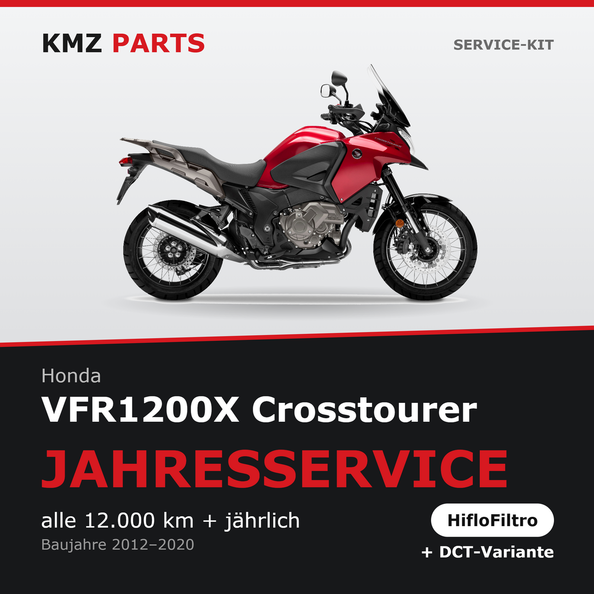 Honda VFR1200X Crosstourer Service-Kit – Jahresservice