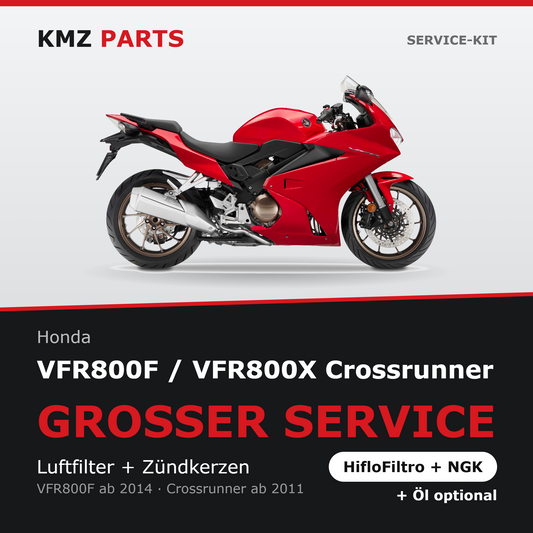 Honda VFR800F / VFR800X Crossrunner Service-Kit – Großer Service