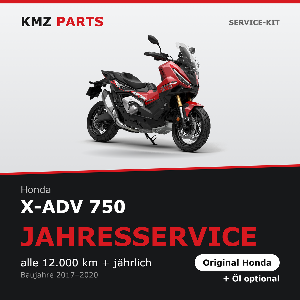 Honda X-ADV 750 Service-Kit – Jahresservice
