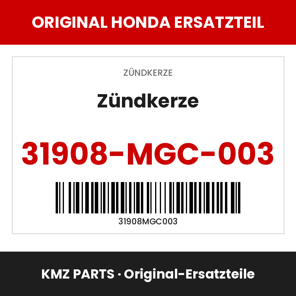 Honda Original Zündkerze 31908-MGC-003