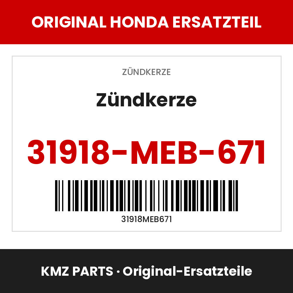 Honda Original Zündkerze 31918-MEB-671