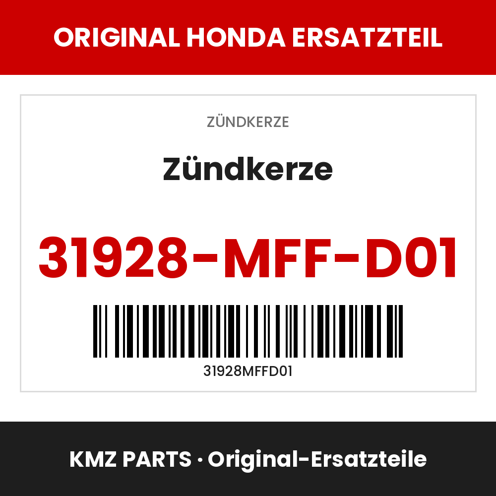 Honda Original Zündkerze 31928-MFF-D01