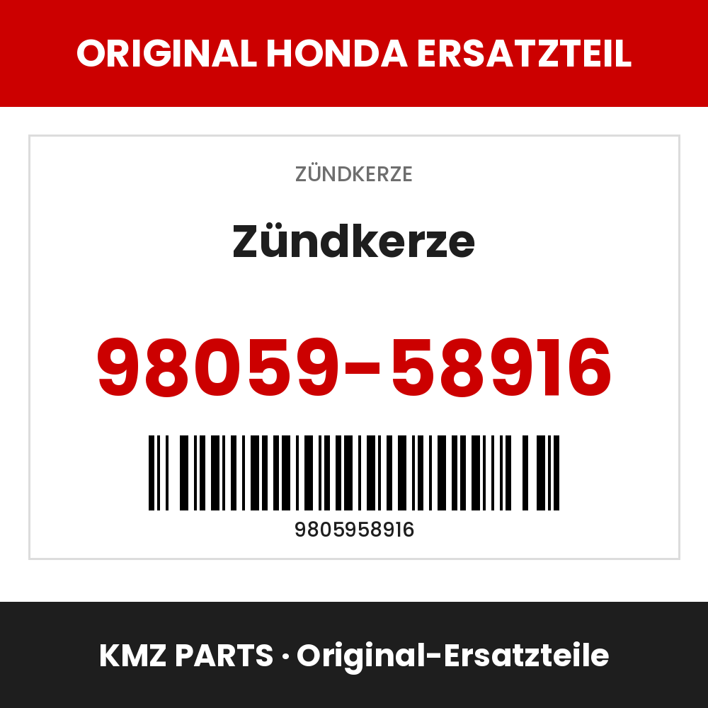 Honda Original Zündkerze 98059-58916