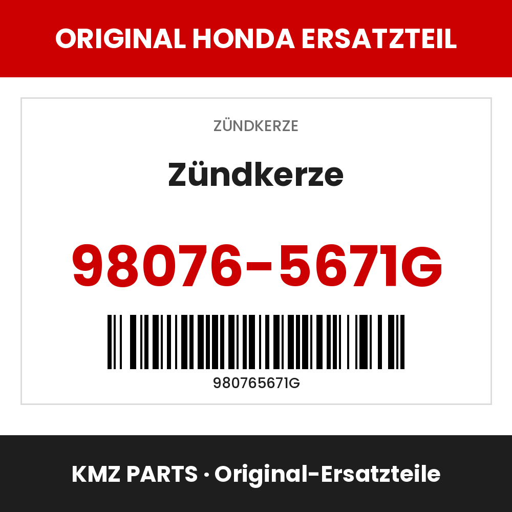 Honda Original Zündkerze 98076-5671G