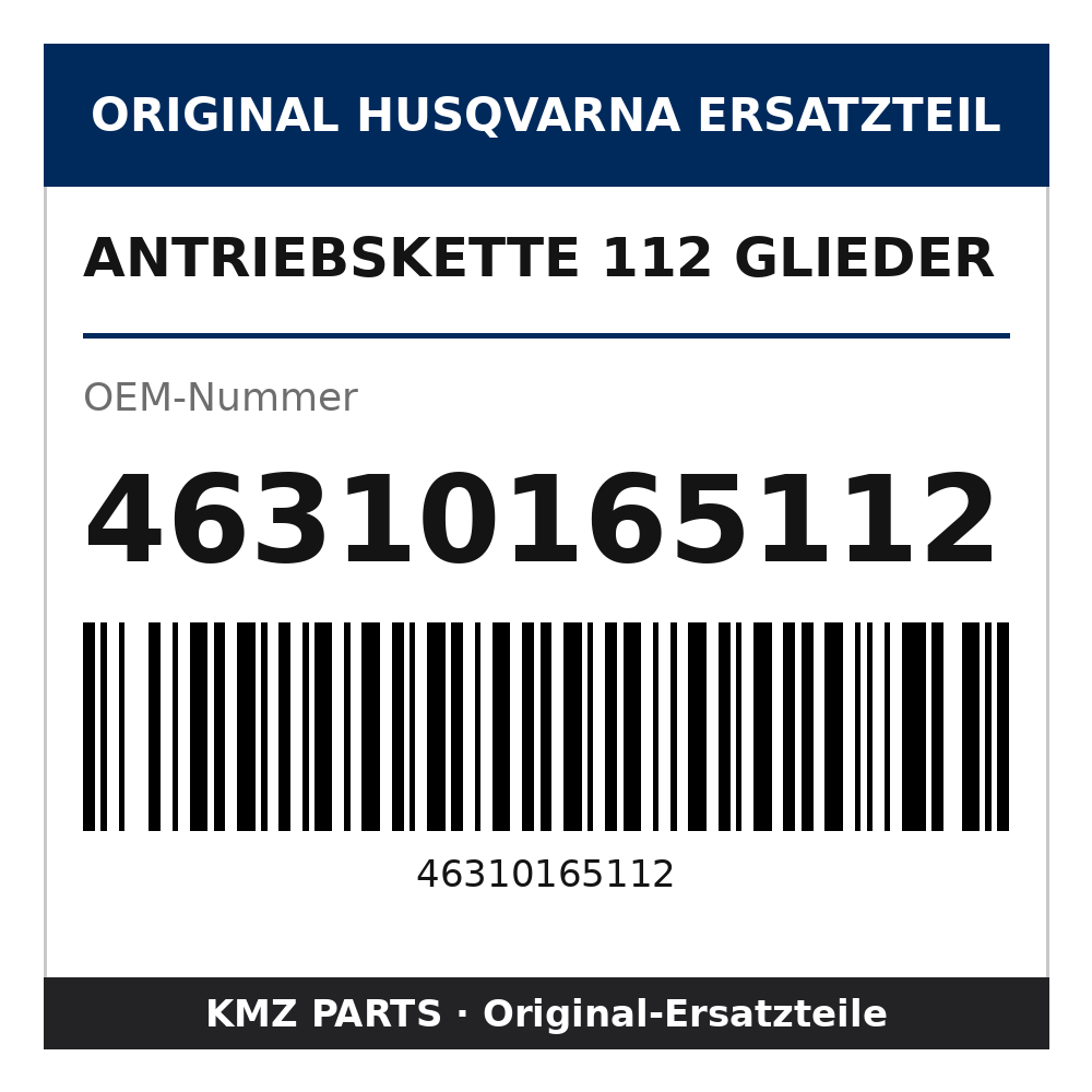 Husqvarna Original Antriebskette 112 Glieder 46310165112