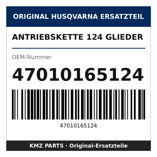 Husqvarna Original Antriebskette 124 Glieder 47010165124