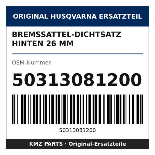 Husqvarna Original Bremssattel-Dichtsatz hinten 26 mm 50313081200