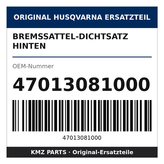 Husqvarna Original Bremssattel-Dichtsatz hinten 47013081000
