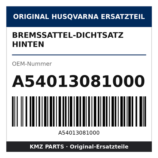 Husqvarna Original Bremssattel-Dichtsatz hinten A54013081000
