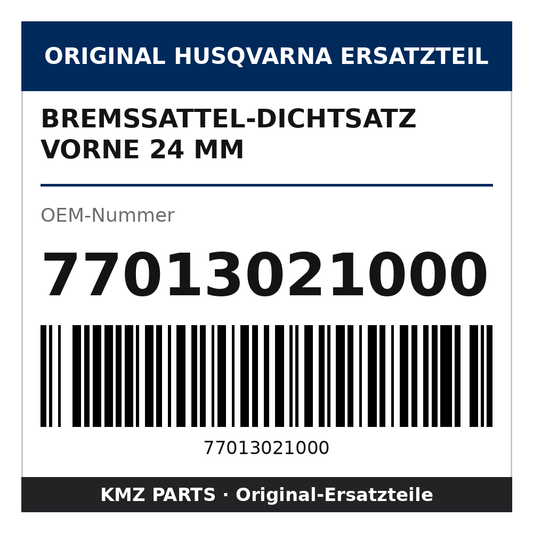 Husqvarna Original Bremssattel-Dichtsatz vorne 24 mm 77013021000
