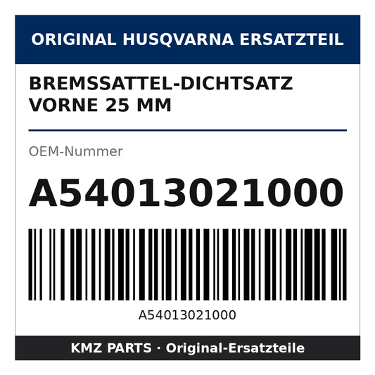 Husqvarna Original Bremssattel-Dichtsatz vorne 25 mm A54013021000