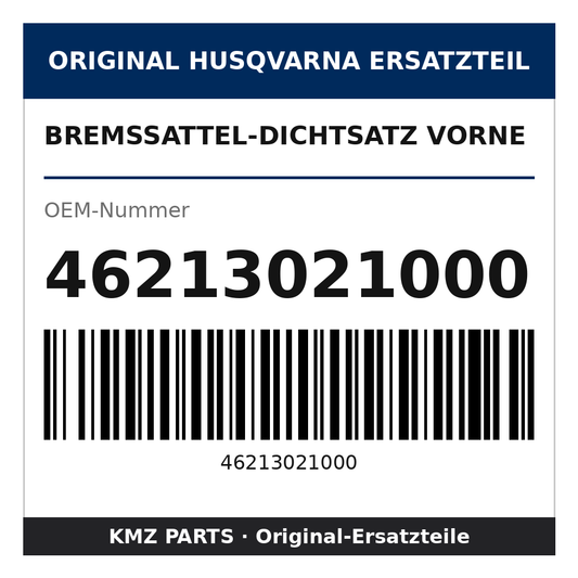 Husqvarna Original Bremssattel-Dichtsatz vorne 46213021000