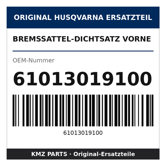 Husqvarna Original Bremssattel-Dichtsatz vorne 61013019100