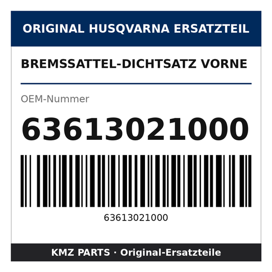 Husqvarna Original Bremssattel-Dichtsatz vorne 63613021000