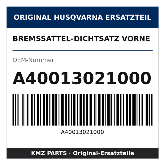 Husqvarna Original Bremssattel-Dichtsatz vorne A40013021000
