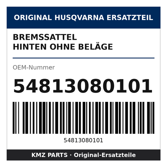 Husqvarna Original Bremssattel hinten ohne Beläge 54813080101
