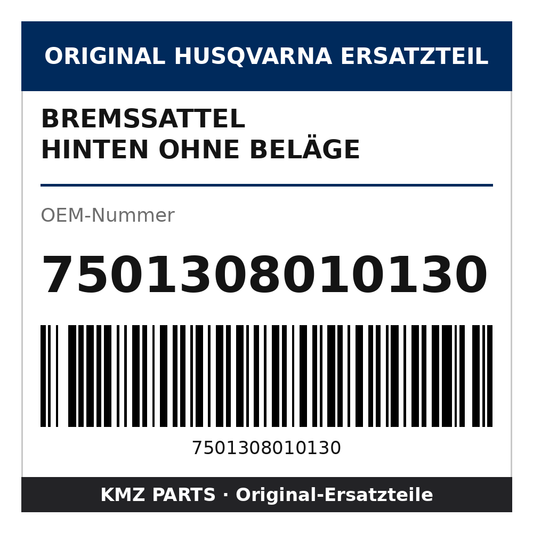 Husqvarna Original Bremssattel hinten ohne Beläge 7501308010130