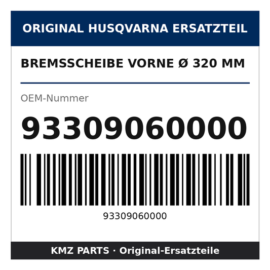 Husqvarna Original Bremsscheibe vorne Ø 320 mm 93309060000