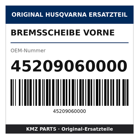 Husqvarna Original Bremsscheibe vorne 45209060000