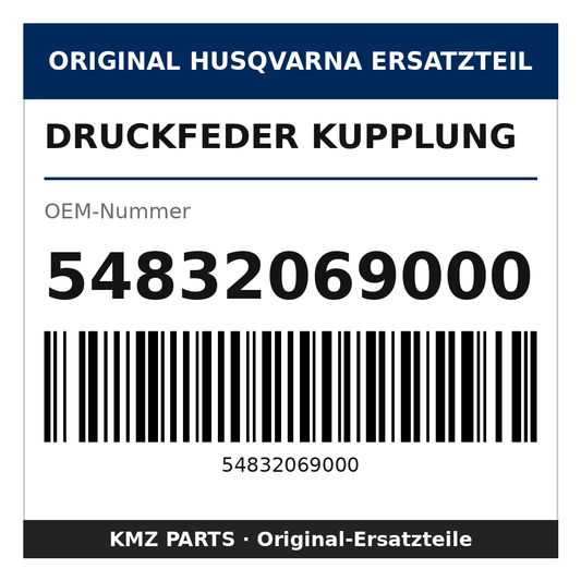 Husqvarna Original Druckfeder Kupplung 54832069000