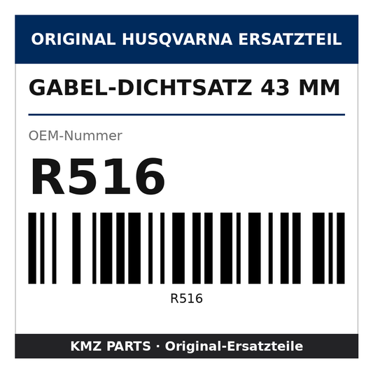 Husqvarna Original Gabel-Dichtsatz 43 mm R516