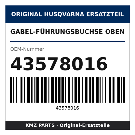 Husqvarna Original Gabel-Führungsbuchse oben 43578016