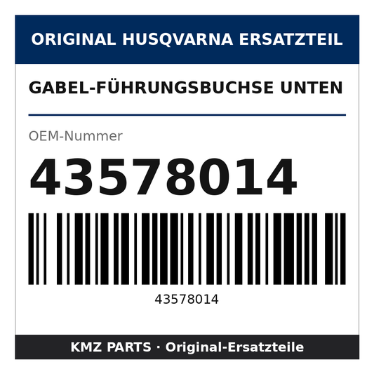 Husqvarna Original Gabel-Führungsbuchse unten 43578014