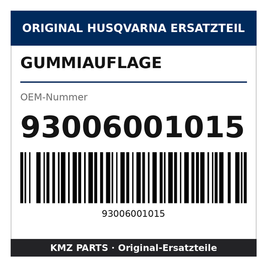 Husqvarna Original Gummiauflage 93006001015