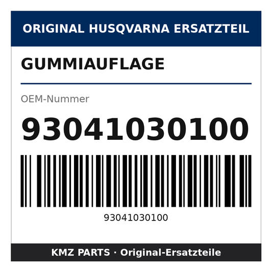 Husqvarna Original Gummiauflage 93041030100