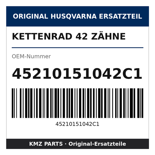 Husqvarna Original Kettenrad 42 Zähne 45210151042C1