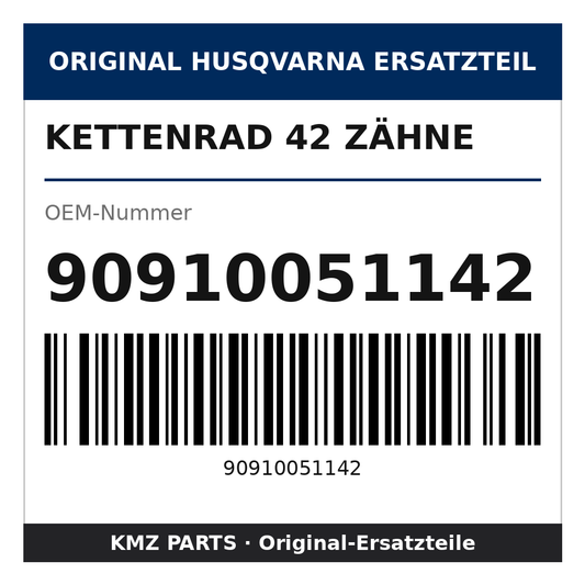 Husqvarna Original Kettenrad 42 Zähne 90910051142