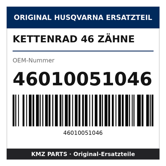 Husqvarna Original Kettenrad 46 Zähne 46010051046