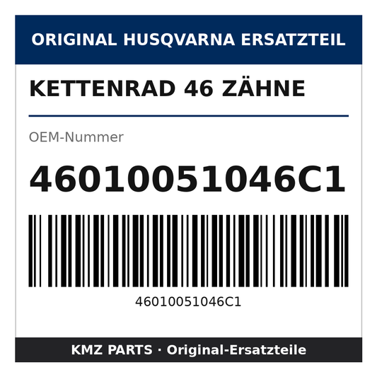 Husqvarna Original Kettenrad 46 Zähne 46010051046C1