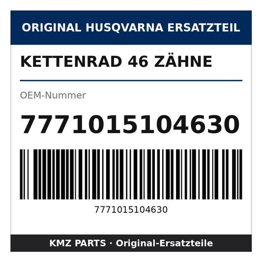 Husqvarna Original Kettenrad 46 Zähne 7771015104630