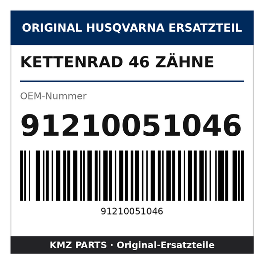 Husqvarna Original Kettenrad 46 Zähne 91210051046