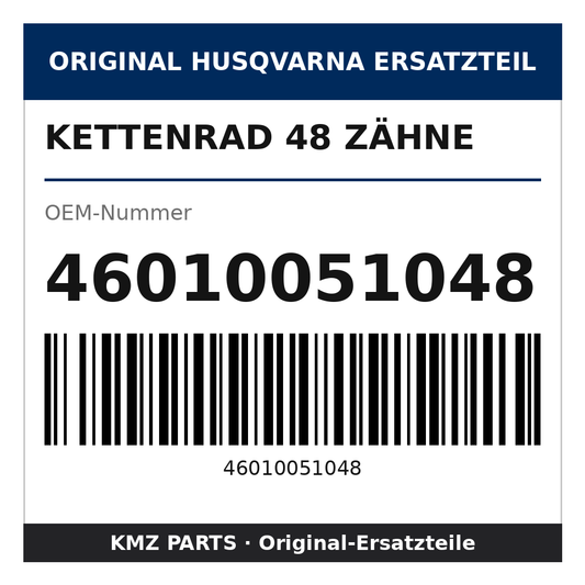 Husqvarna Original Kettenrad 48 Zähne 46010051048