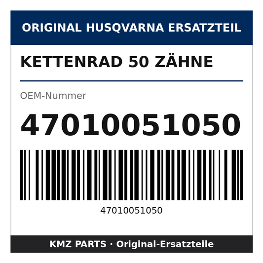 Husqvarna Original Kettenrad 50 Zähne 47010051050